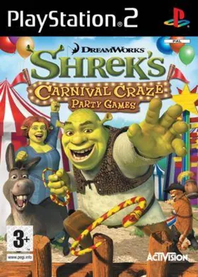 DreamWorks Shrek's Carnival Craze - Party Games box cover front